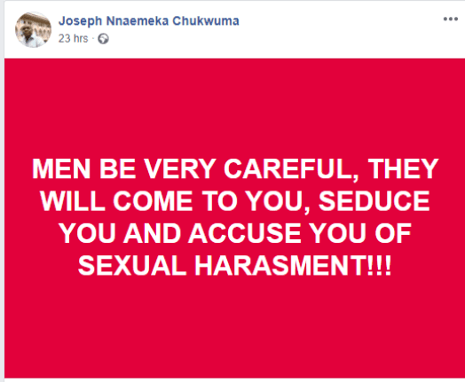 UNN Lecturer and Pastor Says #Sexforgrades Documentary was Manipulated