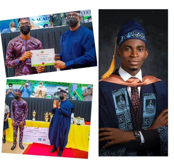 Ogun state governor gifts LASU best graduating student a house and N2 million