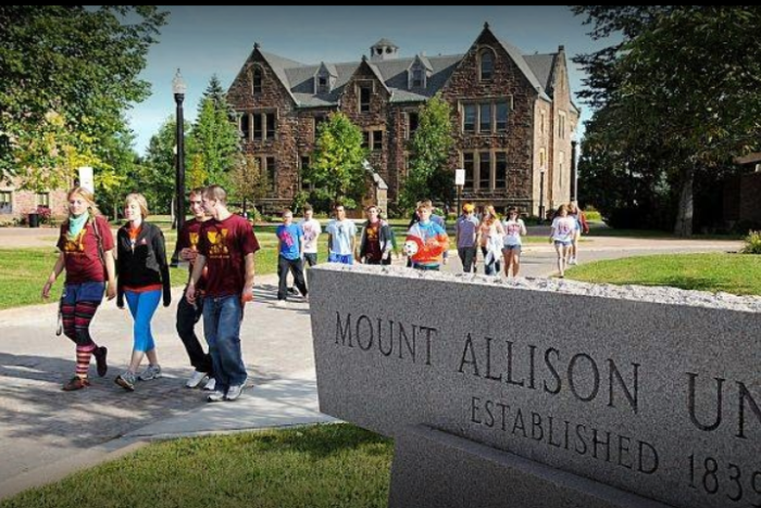 2020 International Award at Mount Allison University - Canada