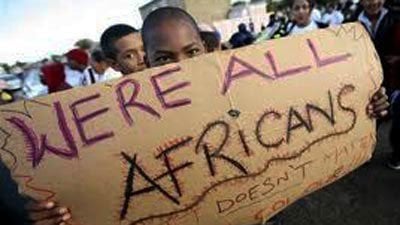 UNILAG Students, Enugu Youths Protest #Xenophobic Attacks