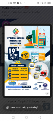 18th Annual National Mathematics Competition for Primary 5&6