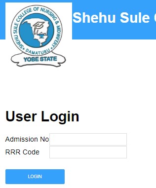 SSCONM DAMATURU Login Portal