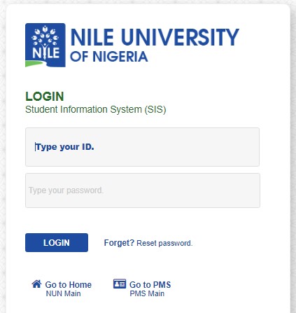 Nile University Postgraduate Students Login Portal